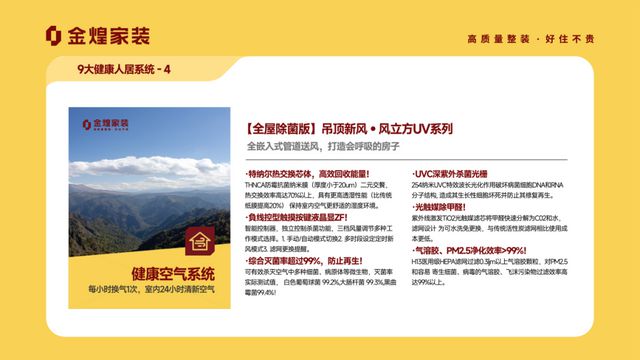 康人居系统赋能高品质住宅新时代九游会j9登陆金煌家装九大健(图7)